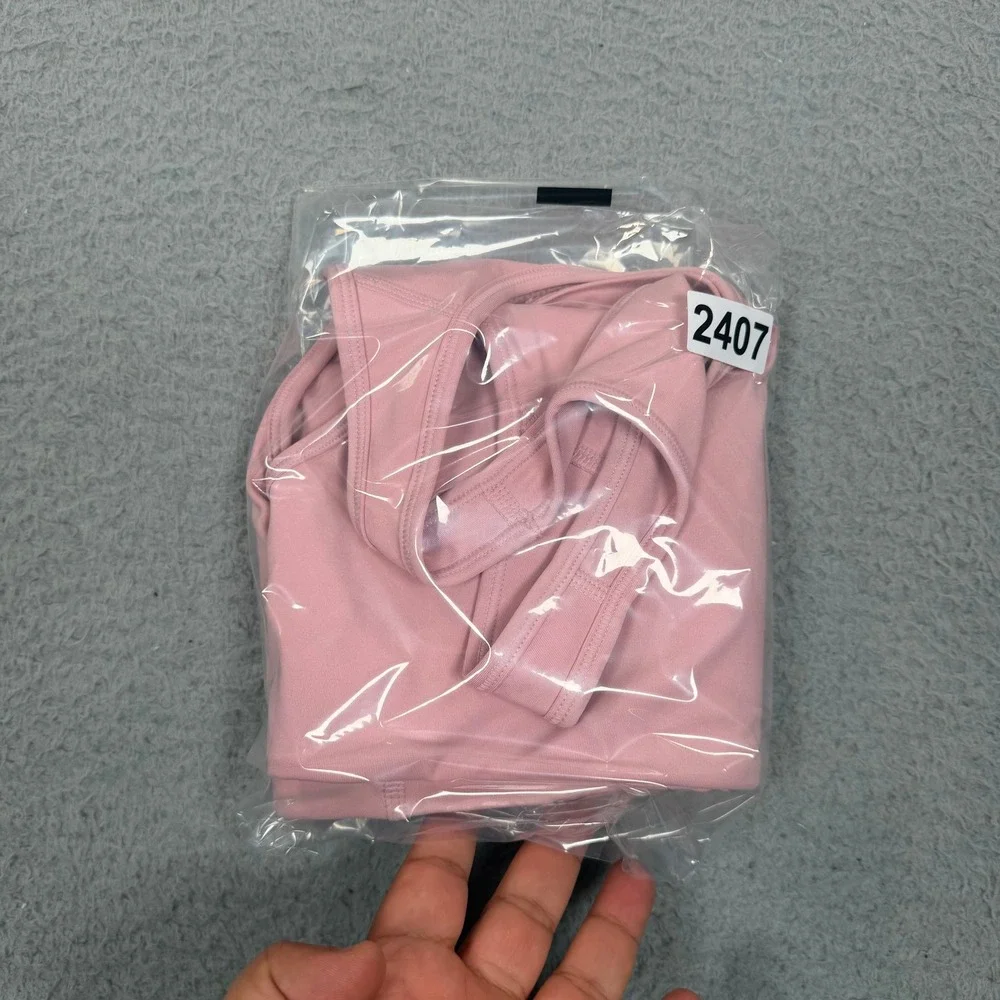 Nike Womens Dri-FIT Racerback Sports Bra Pink Medium BV3630-630